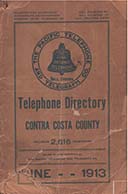 1913 phone book cover